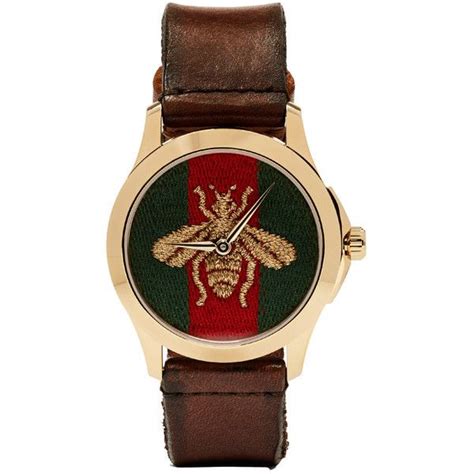 Gucci bee watch necklace